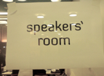 Speakers Room