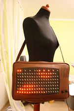BlinkenBag - a bag with 144 individually controlled LEDs